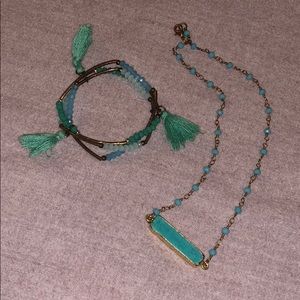 Necklace + Bracelet Pair!
